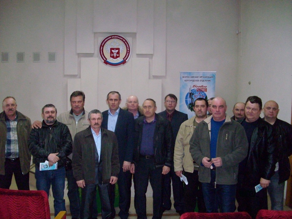 «Точка опоры» встретилась с ветеранами боевых действий Ивнянского района Белгородской области