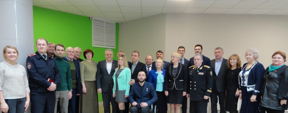 Встреча мэра Белгорода Константина Полежаева с членами Общественной палаты города