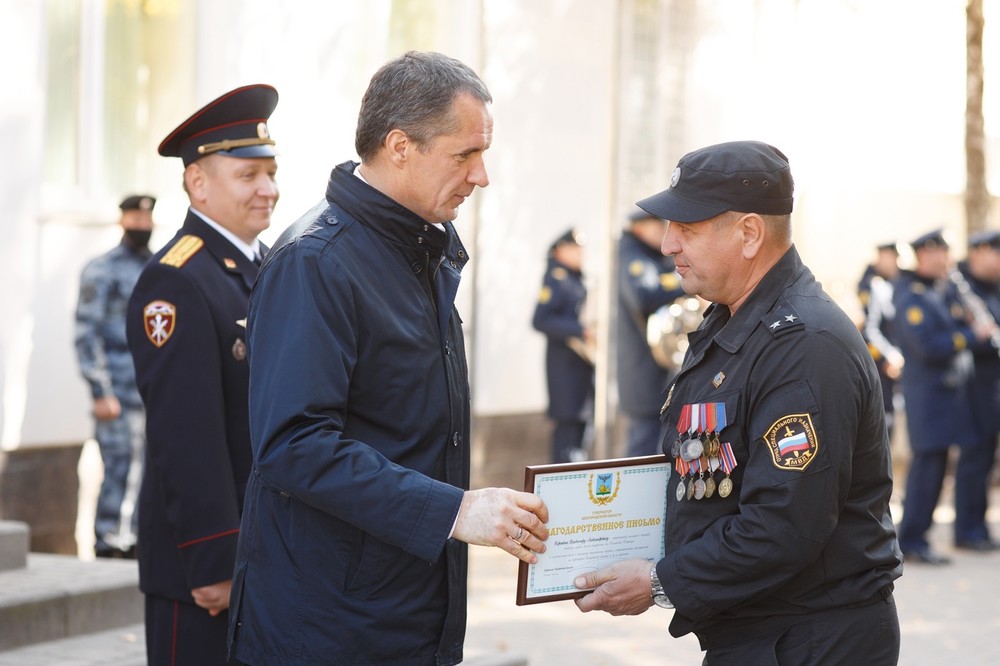Владимир Коротких награжден благодарственным письмом губернатора Белгородской области
