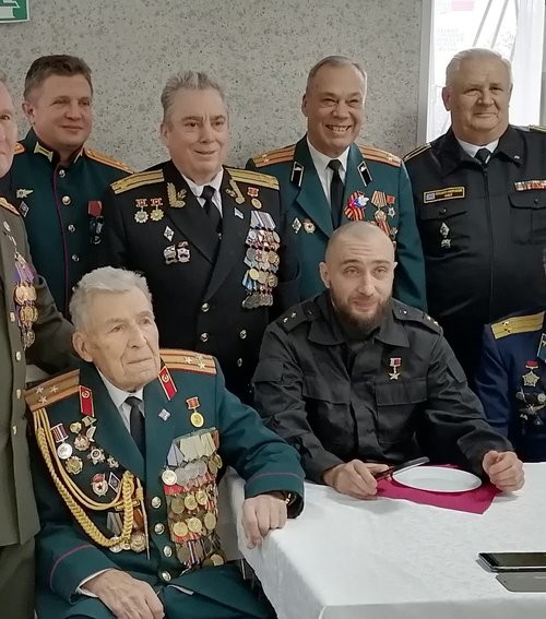 Встреча ветеранов вооружённых сил в честь 120-летия со дня рождения Н.Ф. Ватутина и Дня Героев Отечества