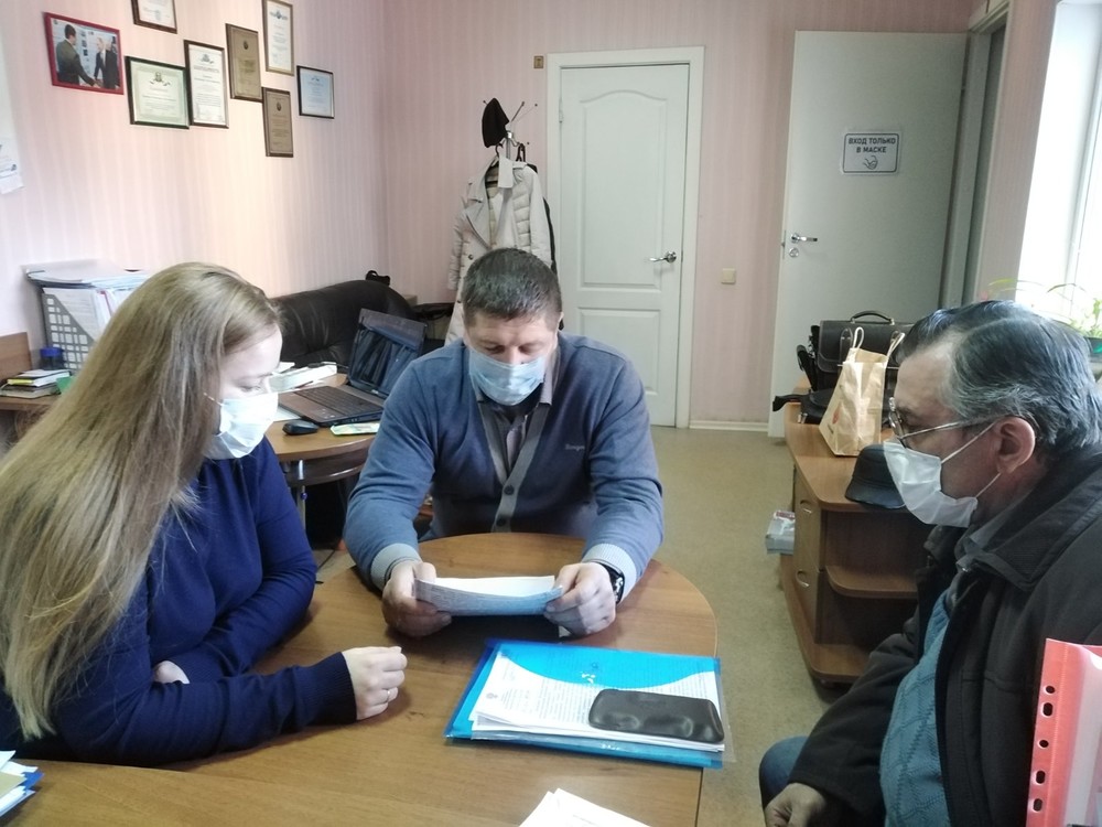 За три месяца работы общественной приёмной юридической помощи гражданам- «Точка опоры» было оказано 59 приемов граждан, проживающих на территории г. Белгорода и Белгородской области.