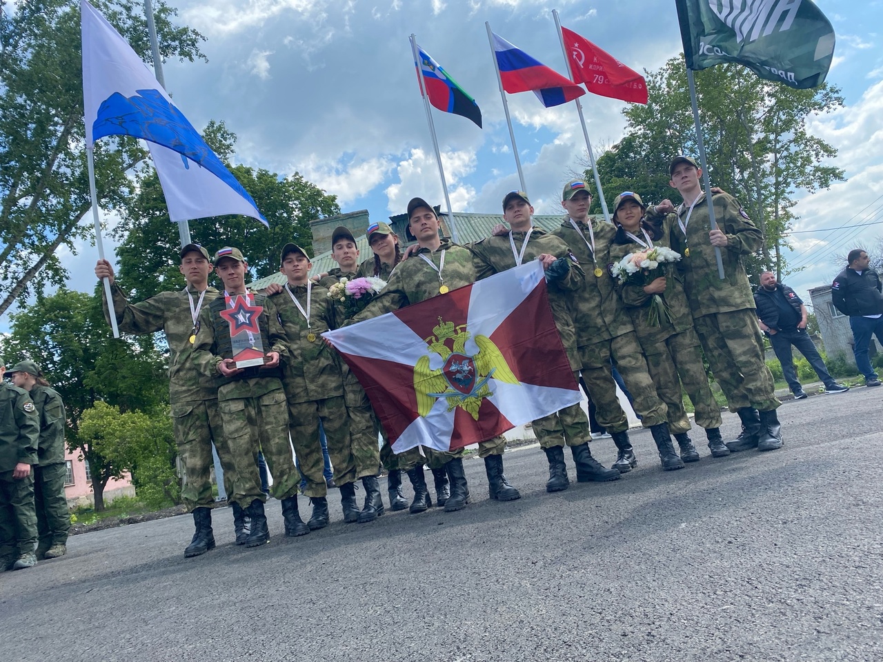 Команда под руководством Романа Вербицкого стала победителем военно-спортивной игры «ЗАРНИЦА 2.0»