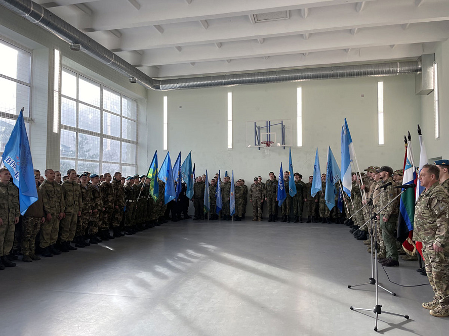 В Губкине состоялся XXI-м Слёт курсантов военно-патриотических клубов Белгородской области