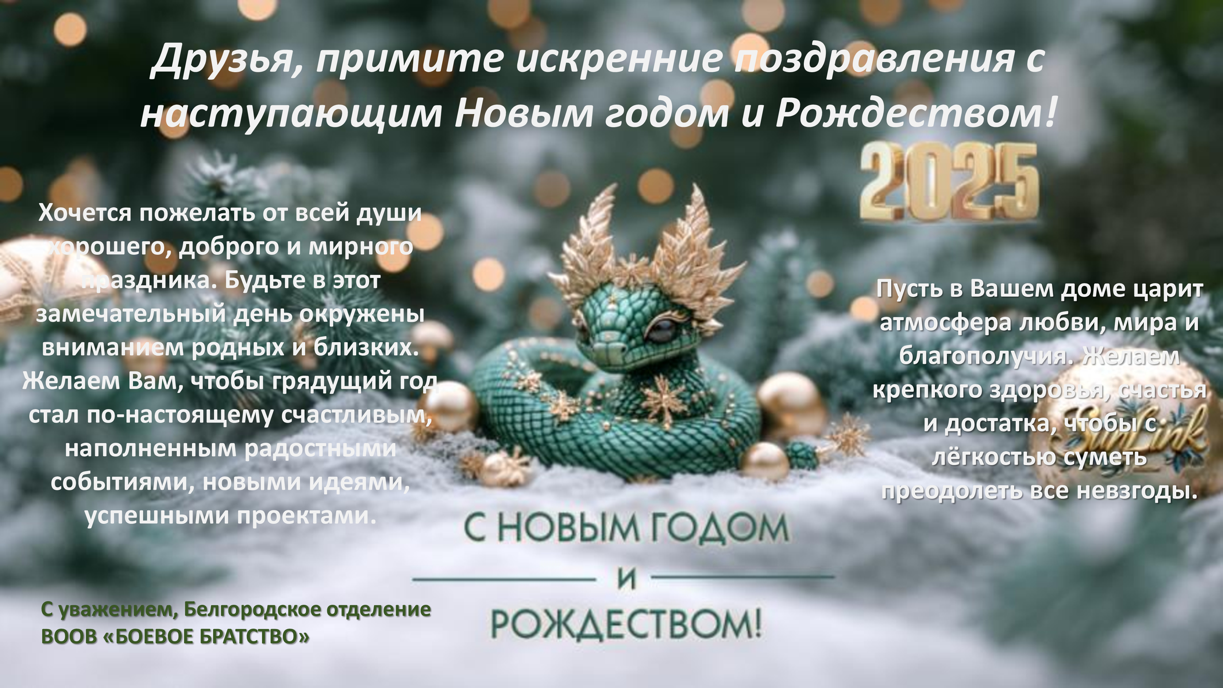 С Новым годом и Рождеством!!!