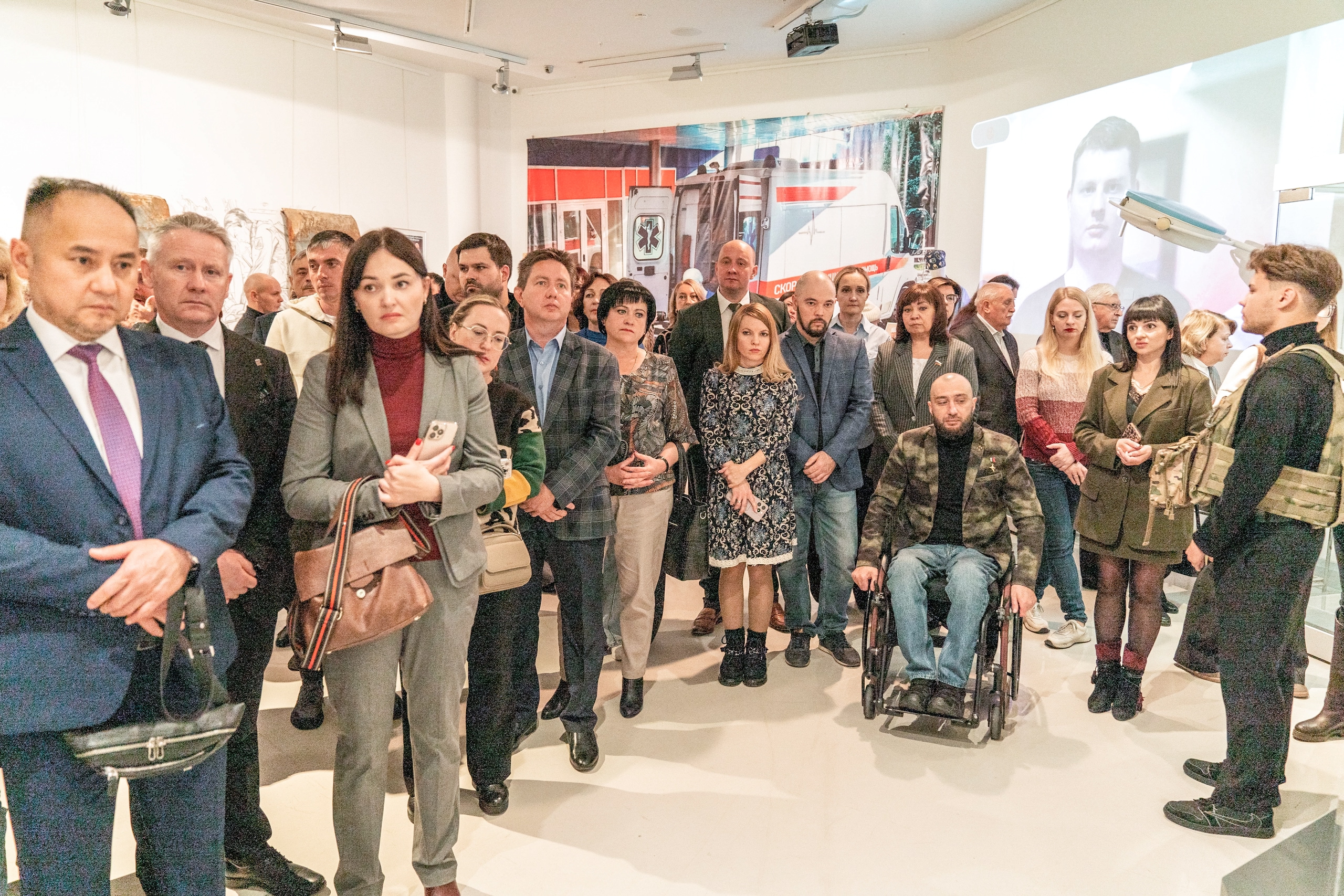 Вячеслав Воробьев принял участие в открытии выставки «Россия начинается здесь»