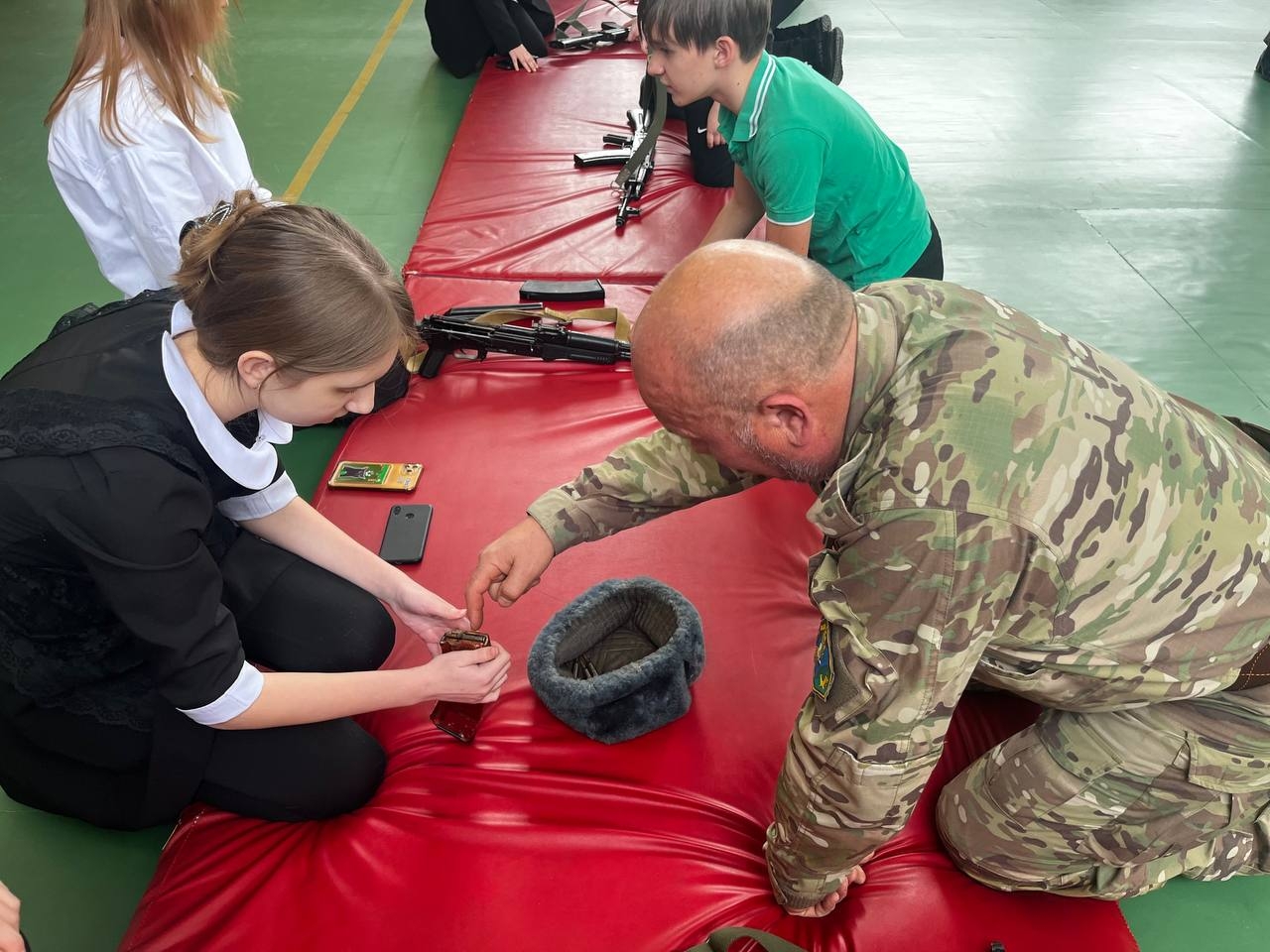 Мастер-класс по сборке и разборке автомата от ветерана Белгородского 