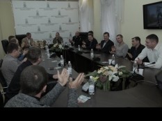 Конференция в пресс- центре УМВД России по Белгородской области