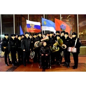 Торжественная церемония отправки ветеранов боевых действий в Афганистане в Кремль 