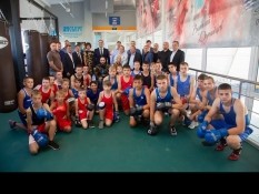 В Строителе состоялось открытие нового зала бокса имени кавалера ордена Мужества Дмитрия Пашкова