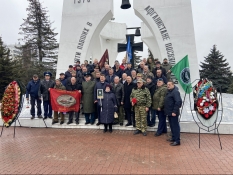 В Белгороде состоялся ежегодный траурный митинг посвященный 35-й годовщине завершения выполнения боевых задач 40-й армией в Афганистане
