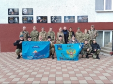 В Ивнянском районе прошли соревнования среди военно-патриотических клубов