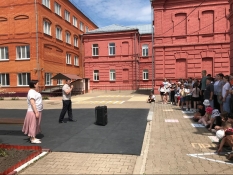 Павел Козка принял участие в работе школьного лагеря