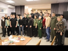 Белгородский ветеран «БОЕВОГО БРАТСТВА» Сергей Шопин стал участником ежегодного Дня Призывника