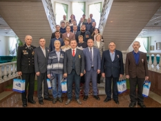 Член Белгородского «БОЕВОГО БРАТСТВА» принял участие в церемонии награждения медалью общественного признания «Отец солдата»