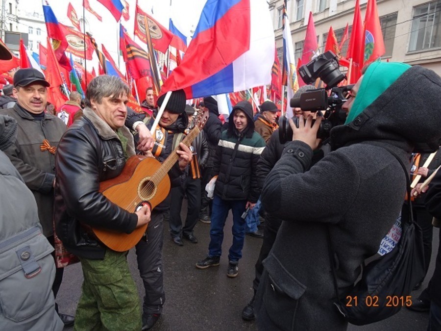 Белгородское отделение Всероссийской организации «БОЕВОЕ БРАТСТВО» приняло участие в шествии «Антимайдан» под лозунгами «Не забудем», «Не простим».